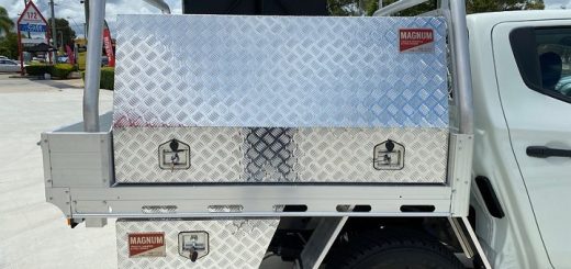 close up of Magnum ute toolbox